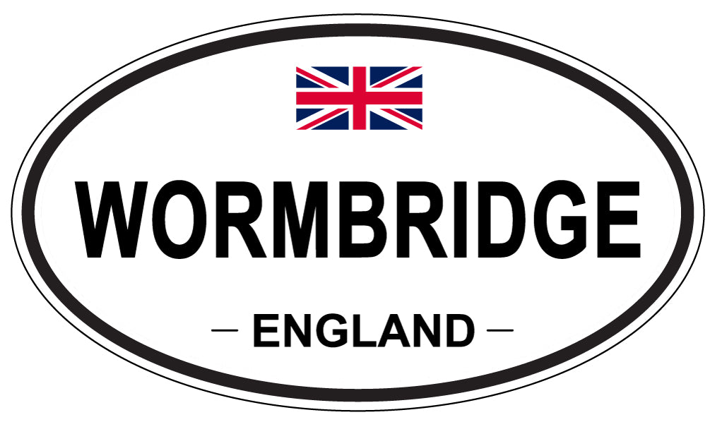 WORMBRIDGE, England - Oval Magnet