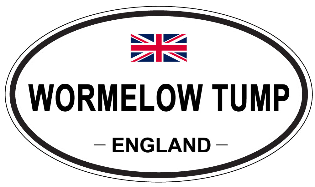 WORMELOW TUMP, ENGLAND - Oval Sticker