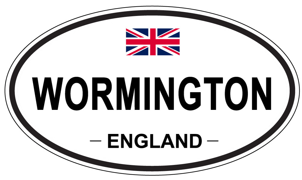 WORMINGTON, England - Oval Magnet