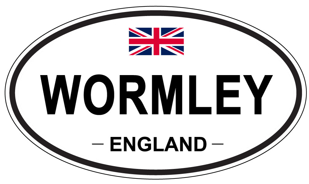 WORMLEY, England - Oval Magnet