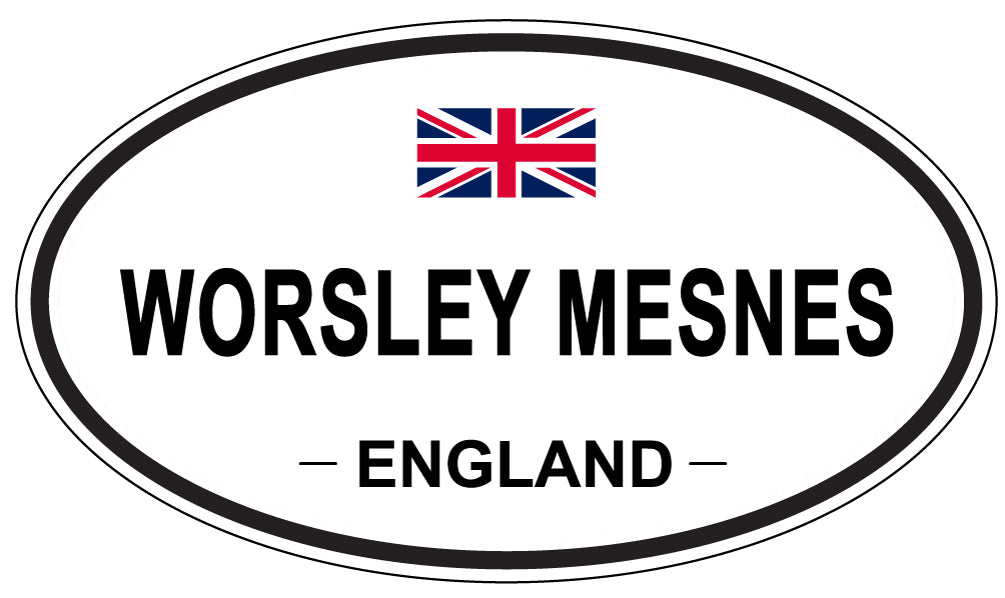 WORSLEY MESNES, England - Oval Magnet