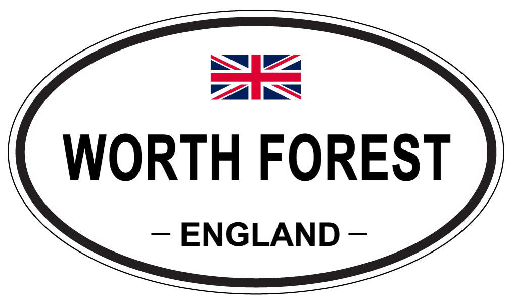 WORTH FOREST, England - Oval Magnet