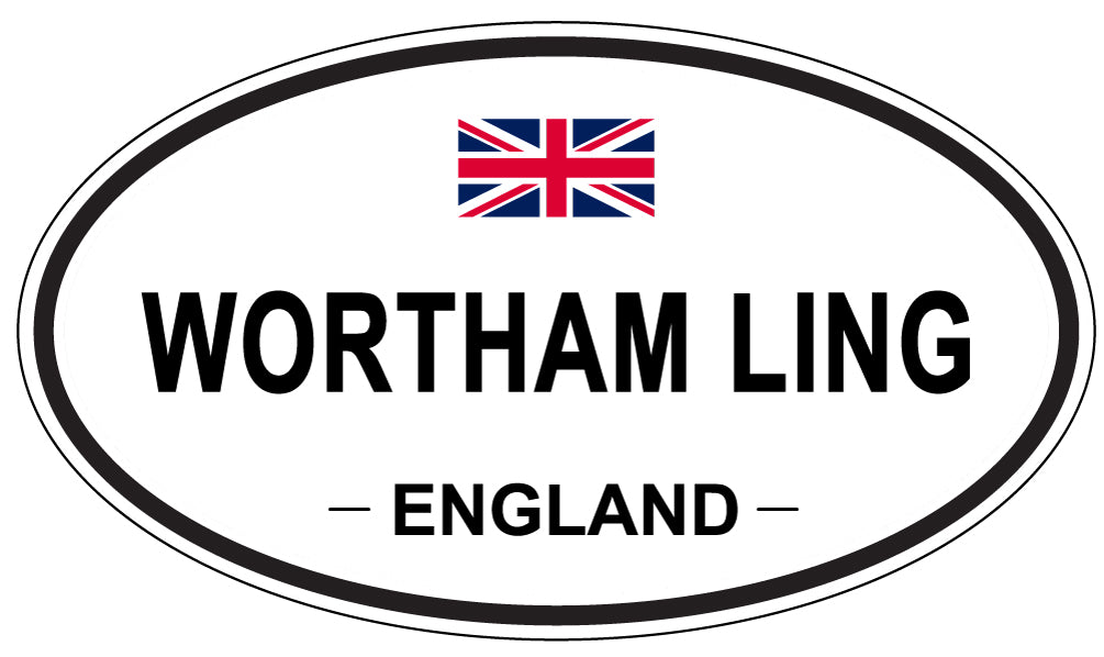 WORTHAM LING, England - Oval Magnet