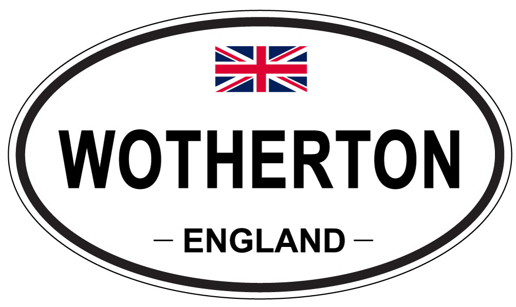 WOTHERTON, England - Oval Magnet