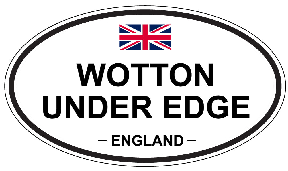 WOTTON UNDER EDGE, England - Oval Magnet