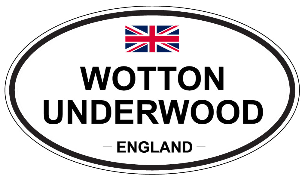 WOTTON UNDERWOOD, England - Oval Magnet