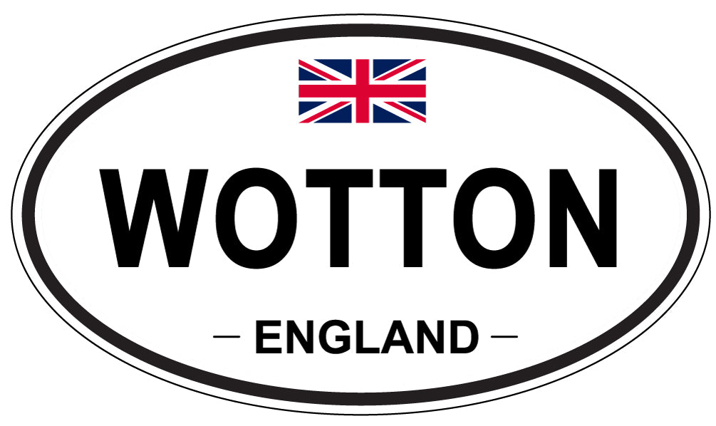 WOTTON, England - Oval Magnet
