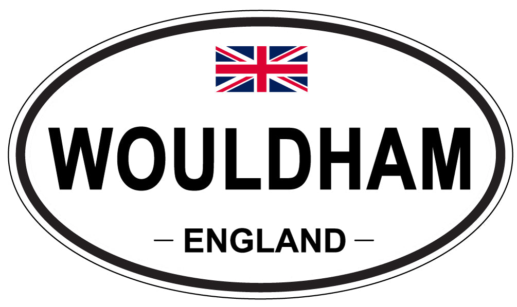 WOULDHAM, England - Oval Magnet