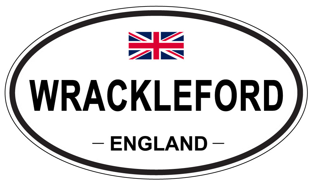 WRACKLEFORD, England - Oval Magnet