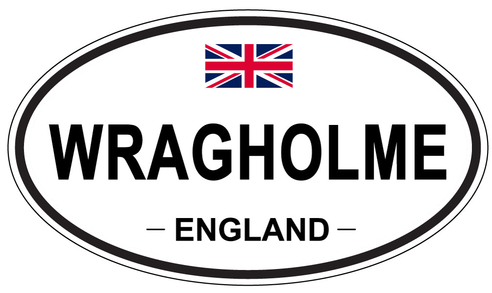 WRAGHOLME, England - Oval Magnet