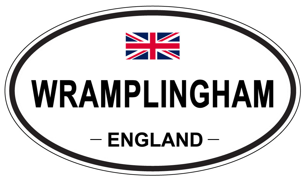 WRAMPLINGHAM, England - Oval Magnet