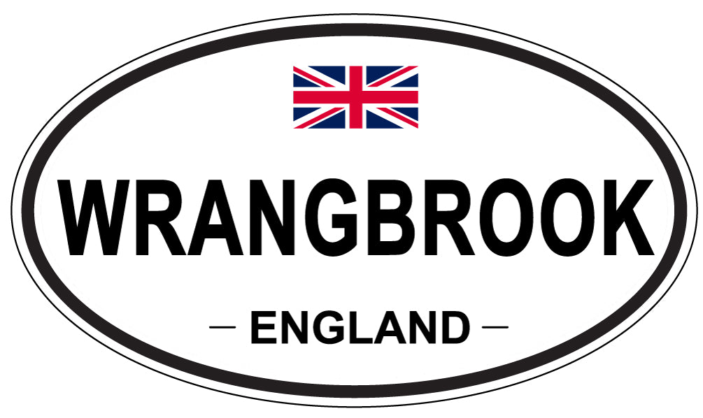 WRANGBROOK, England - Oval Magnet