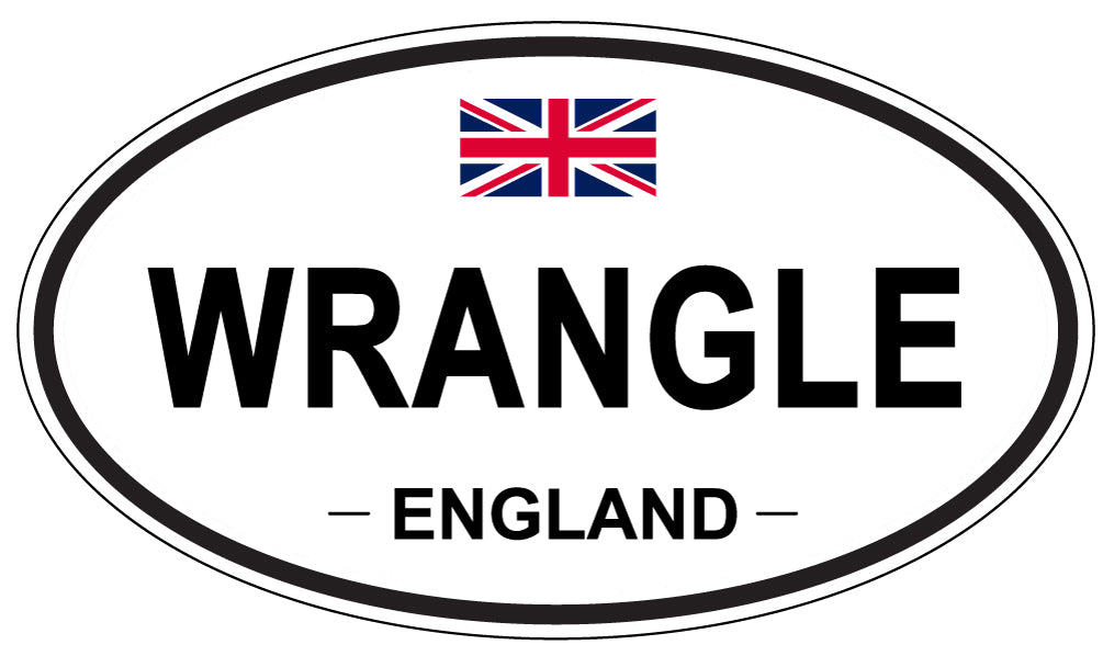 WRANGLE, England - Oval Magnet