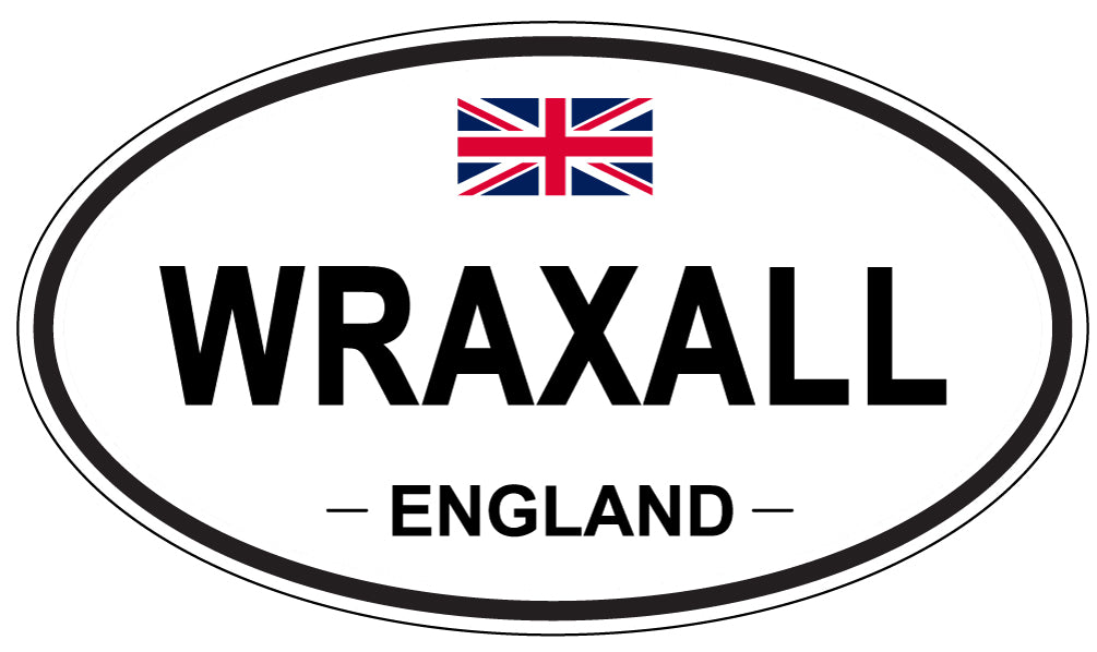 WRAXALL, England - Oval Magnet