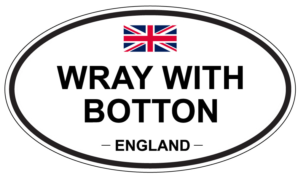 WRAY WITH BOTTON, England - Oval Magnet