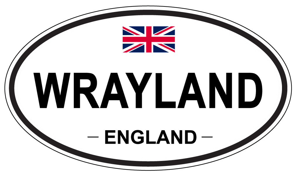 WRAYLAND, England - Oval Magnet