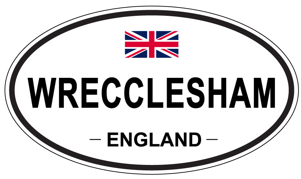 WRECCLESHAM, England - Oval Magnet