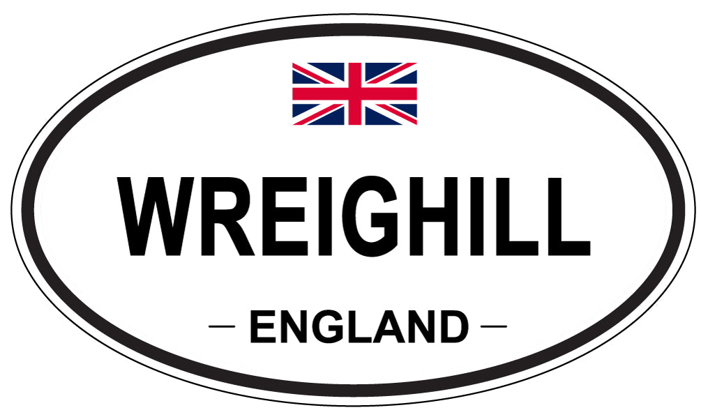 WREIGHILL, England - Oval Magnet