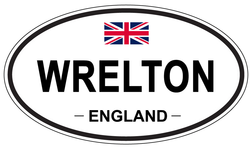 WRELTON, England - Oval Magnet