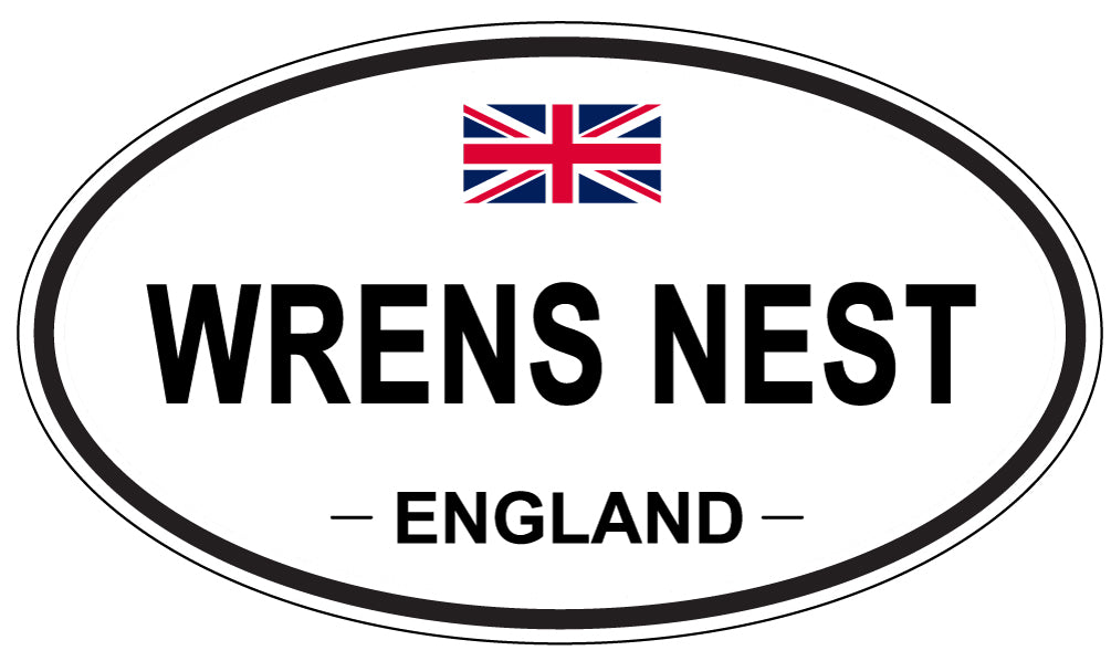 WRENS NEST, England - Oval Magnet