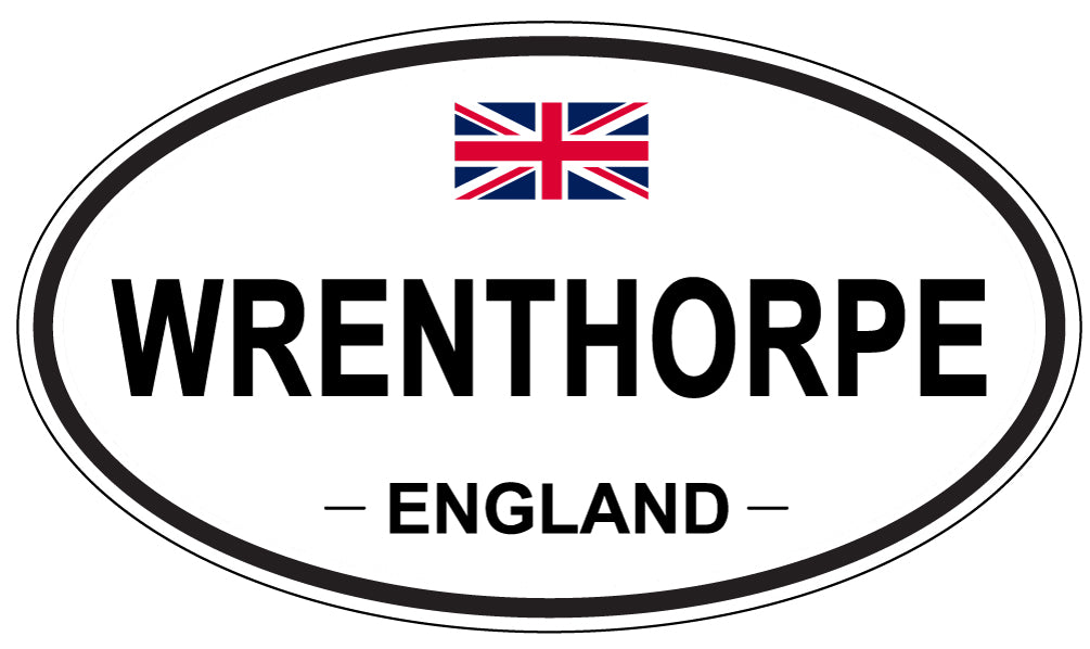 WRENTHORPE, England - Oval Magnet
