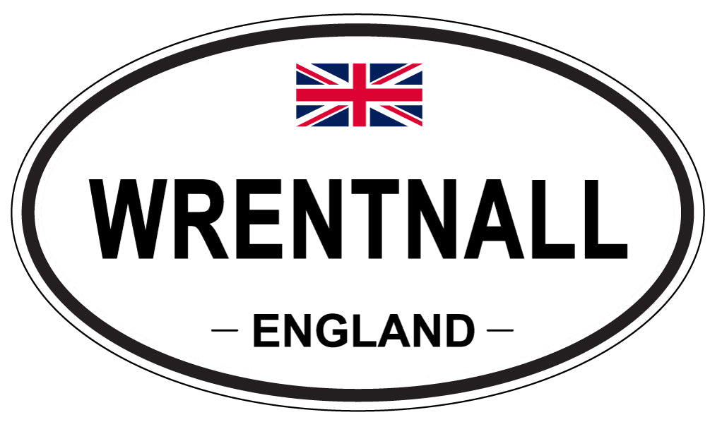 WRENTNALL, England - Oval Magnet