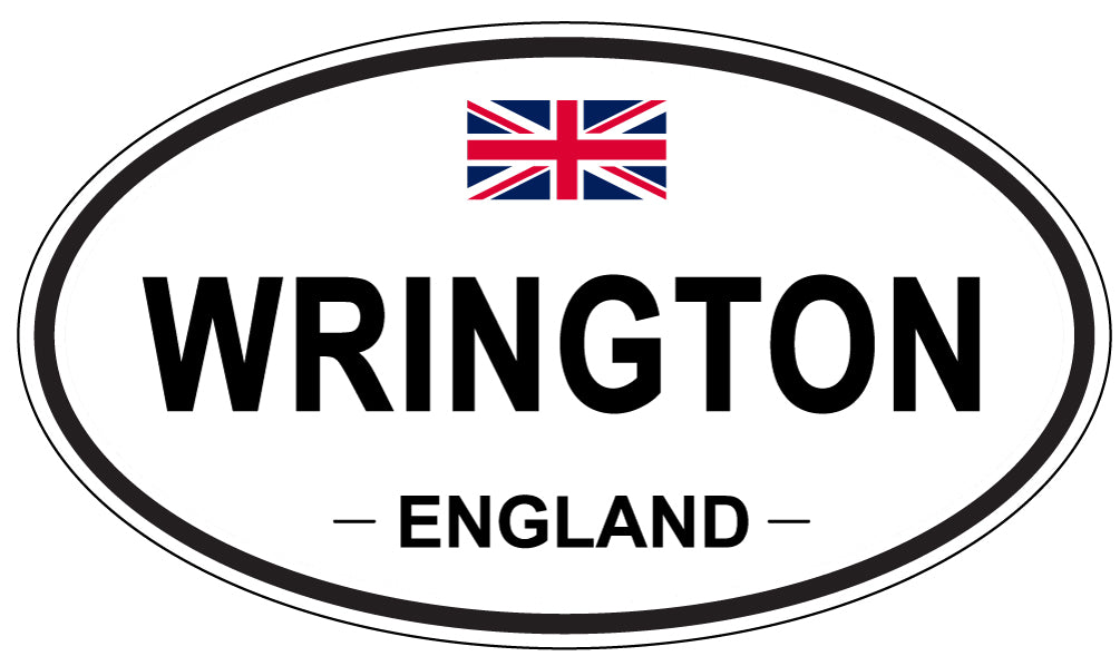 WRINGTON, England - Oval Magnet