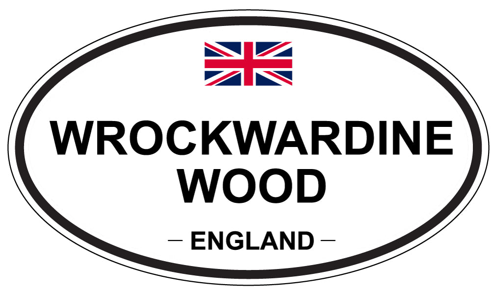 WROCKWARDINE WOOD, England - Oval Magnet