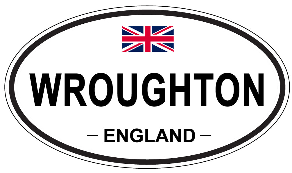 WROUGHTON, England - Oval Magnet