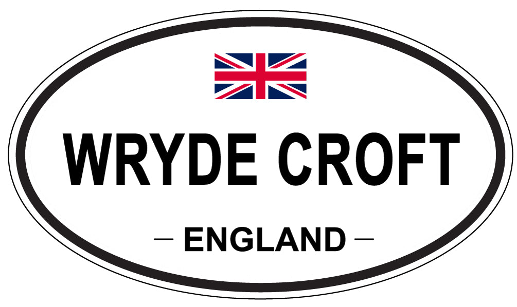 WRYDE CROFT, England - Oval Magnet