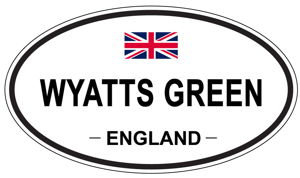 WYATTS GREEN, England - Oval Magnet