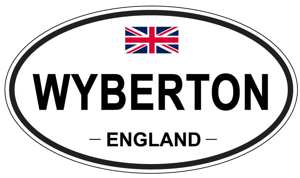 WYBERTON, England - Oval Magnet