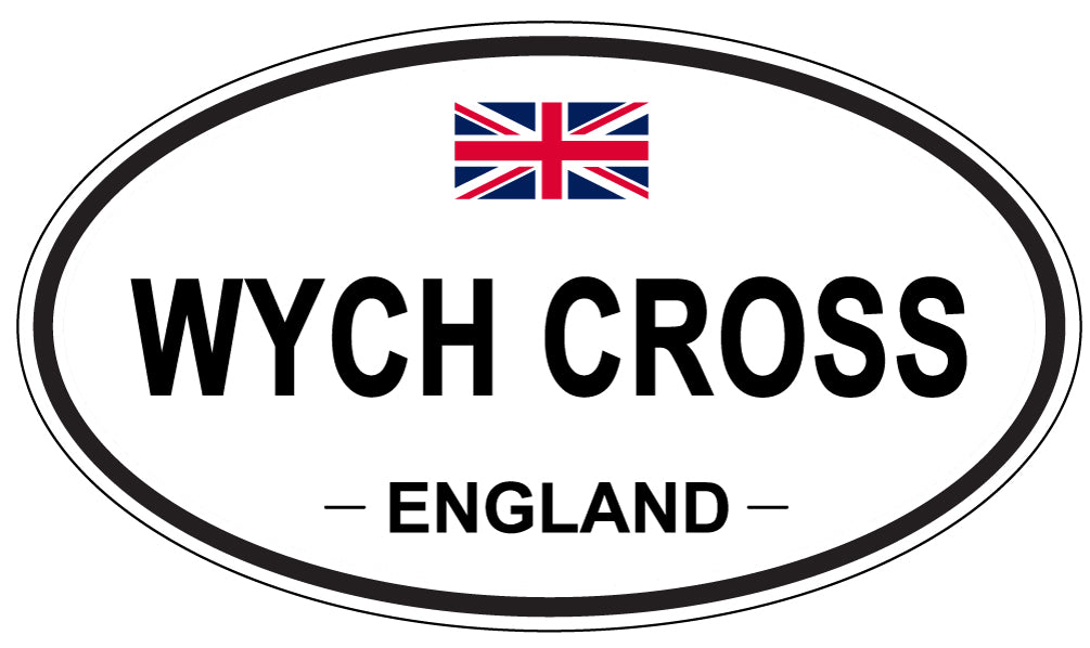 WYCH CROSS, England - Oval Magnet