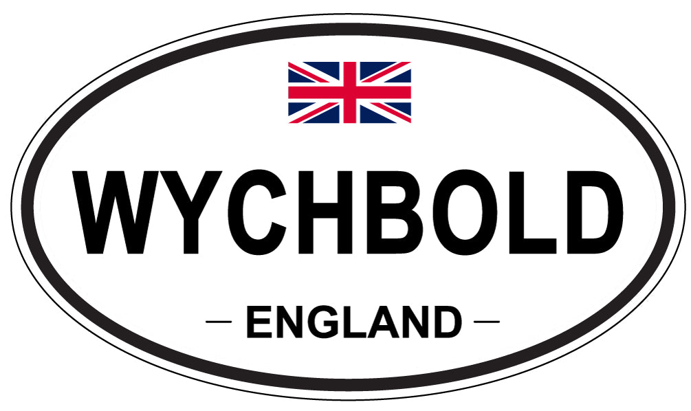 WYCHBOLD, England - Oval Magnet