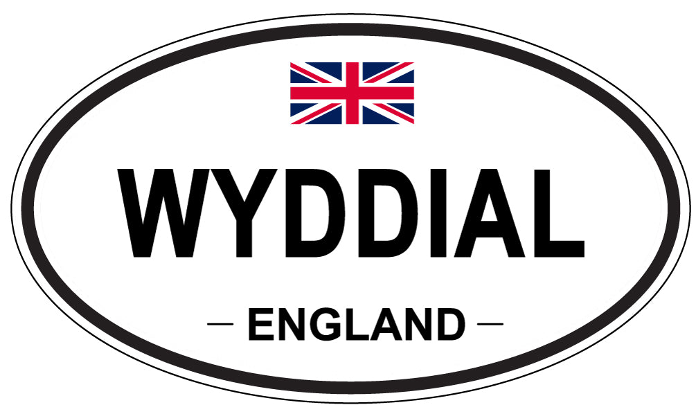WYDDIAL, England - Oval Magnet