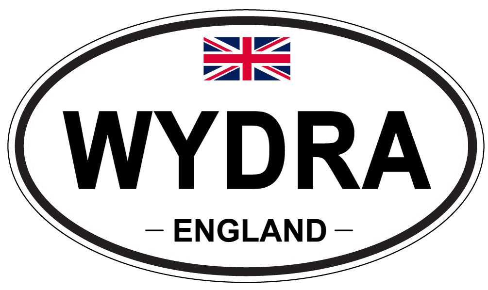 WYDRA, England - Oval Magnet