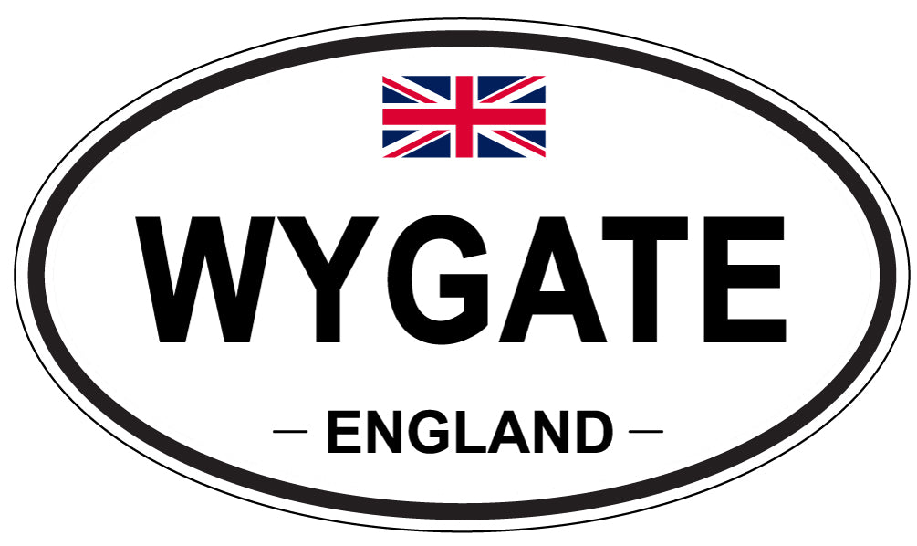 WYGATE, England - Oval Magnet