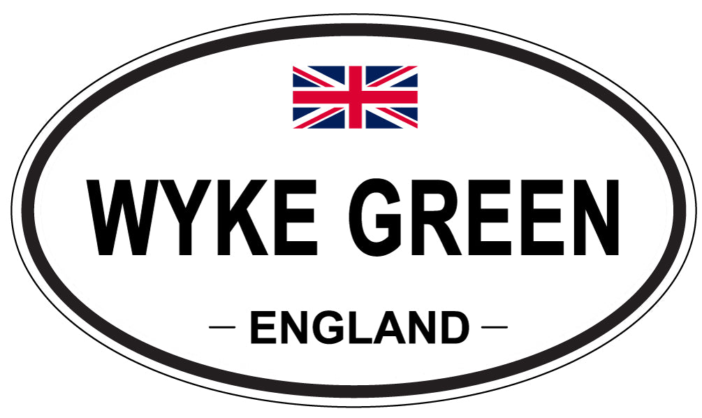 WYKE GREEN, England - Oval Magnet