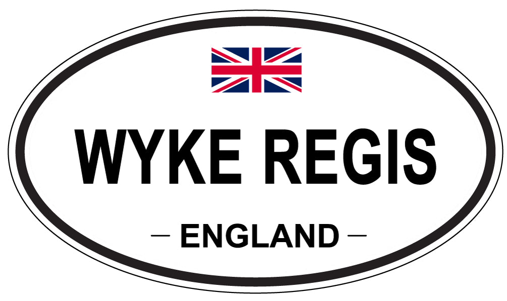 WYKE REGIS, England - Oval Magnet