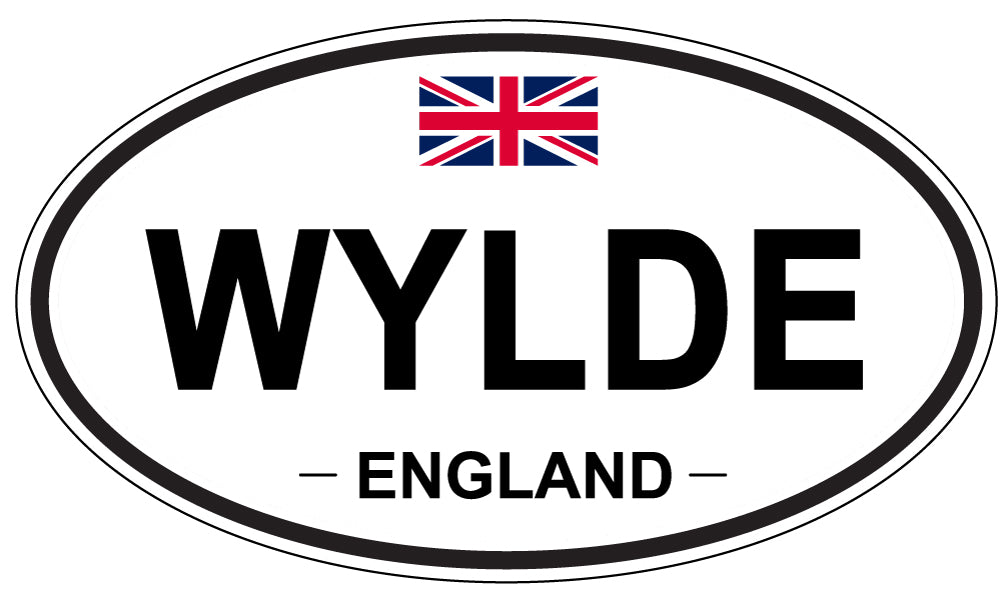 WYLDE, England - Oval Magnet