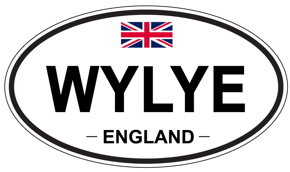 WYLYE, England - Oval Magnet