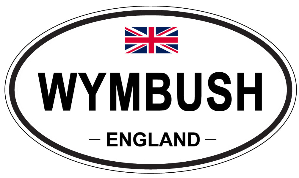 WYMBUSH, England - Oval Magnet