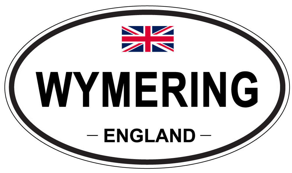WYMERING, England - Oval Magnet