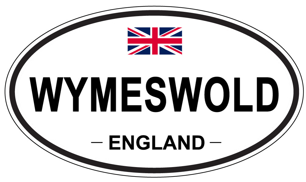 WYMESWOLD, England - Oval Magnet