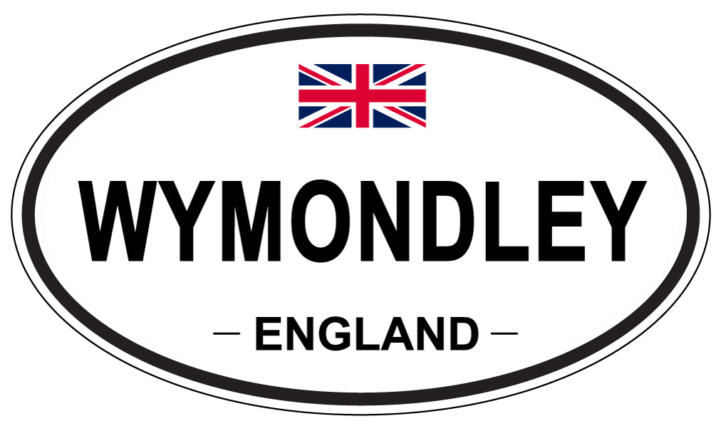 WYMONDLEY, England - Oval Magnet