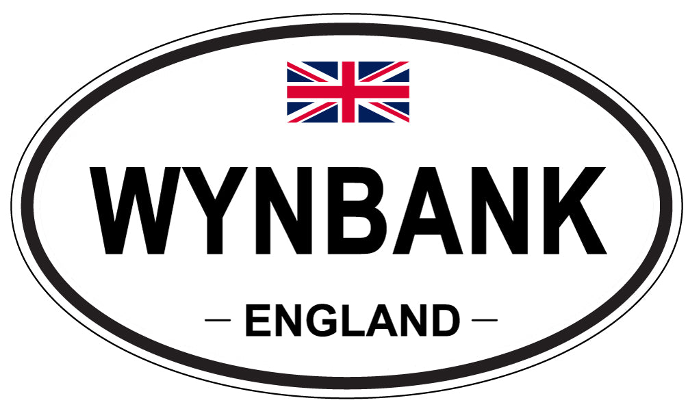 WYNBANK, England - Oval Magnet