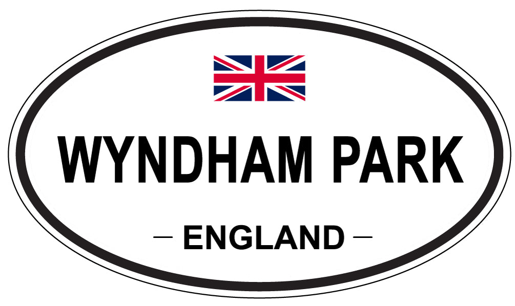 WYNDHAM PARK, England - Oval Magnet