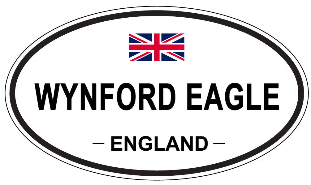 WYNFORD EAGLE, England - Oval Magnet