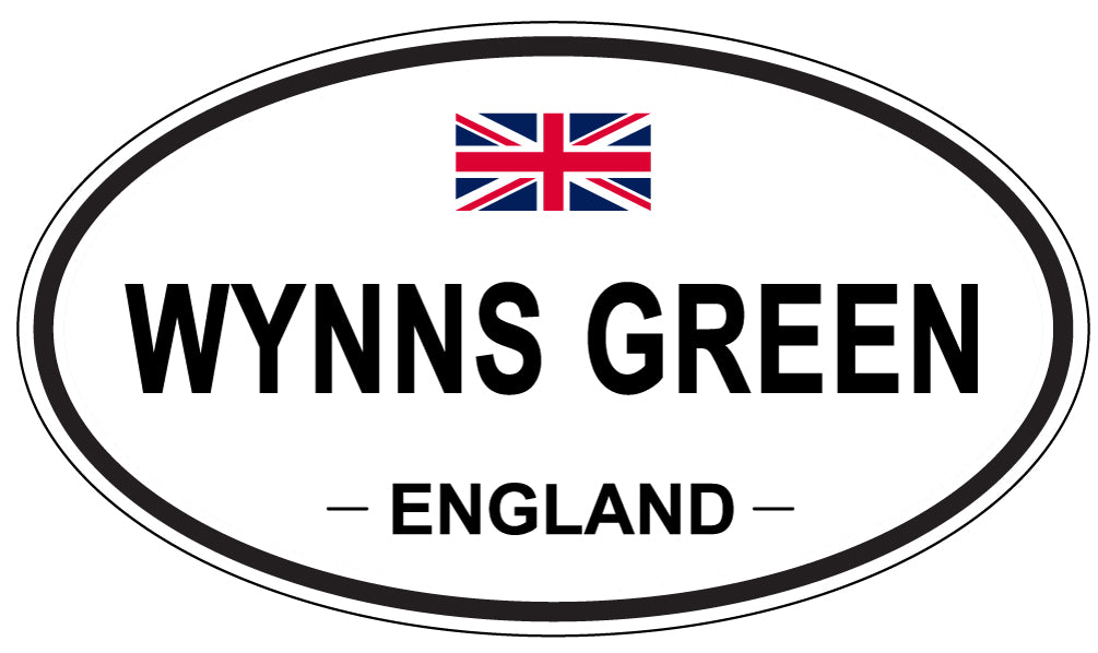 WYNNS GREEN, England - Oval Magnet