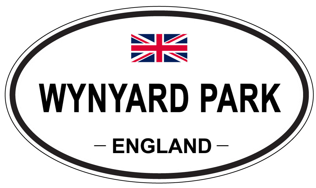 WYNYARD PARK, England - Oval Magnet